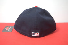 Load image into Gallery viewer, MLB New Era Cleveland Indians Double Logo Fitted 59Fifty