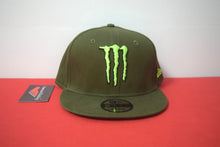 Load image into Gallery viewer, Monster Energy X New Era Olive Snapback 9Fifty