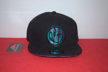 Load image into Gallery viewer, Yums X New Era Aqua Striped Snapback 9Fifty