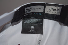 Load image into Gallery viewer, Melin Links Collection Hydro Compass White Snapback