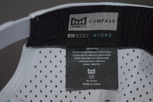 Load image into Gallery viewer, Melin Hydro Compass Hawaii 808 White Snapback