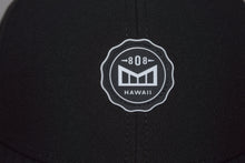 Load image into Gallery viewer, Melin Hydro Compass Hawaii 808 Black Snapback