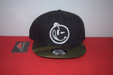 Load image into Gallery viewer, Yums X New Era Black Denim Camo Snapback 9Fifty