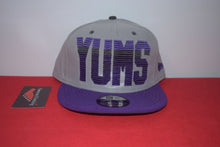 Load image into Gallery viewer, Yums X New Era Script Purple Snapback 9Fifty
