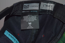 Load image into Gallery viewer, Melin Links Collection Hydro Compass Black Snapback
