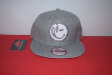 Load image into Gallery viewer, Yums X New Era Grey Pinstriped Snapback 9Fifty