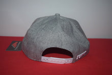 Load image into Gallery viewer, Yums X New Era Grey Pinstriped Snapback 9Fifty