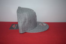 Load image into Gallery viewer, Yums X New Era Grey Pinstriped Snapback 9Fifty