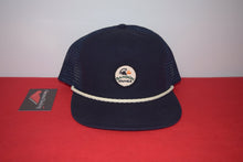 Load image into Gallery viewer, Bandon Dunes Navy Snapback Rope Hat By American Needle