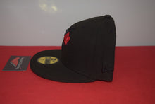 Load image into Gallery viewer, MLB New Era Toronto Blue Jays Patch Blackout Fitted 59Fifty