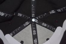 Load image into Gallery viewer, MLB New Era Toronto Blue Jays Patch Blackout Fitted 59Fifty