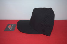 Load image into Gallery viewer, Melin Stacked Hydro Odysea Hawaii Black Snapback