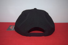 Load image into Gallery viewer, Melin Stacked Hydro Odysea Hawaii Black Snapback