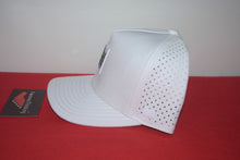 Load image into Gallery viewer, Melin Stacked Hydro Odysea Hawaii White Snapback