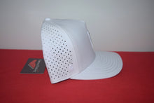 Load image into Gallery viewer, Melin Stacked Hydro Odysea Hawaii White Snapback