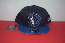 Load image into Gallery viewer, Yums X New Era Dallas Mavericks Pinstripe Snapback 9Fifty