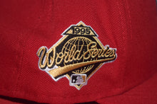 Load image into Gallery viewer, MLB New Era Cleveland Indians 95 WS Patch Snapback 9Fifty