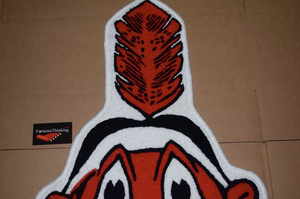 Cleveland Indians Chief Wahoo Retro Logo Rug Door Mat