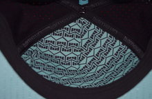 Load image into Gallery viewer, Melin Stacked Hydro Odyssey Black Aqua Snapback