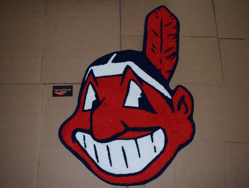 Cleveland Indians Chief Wahoo Rug Door Mat